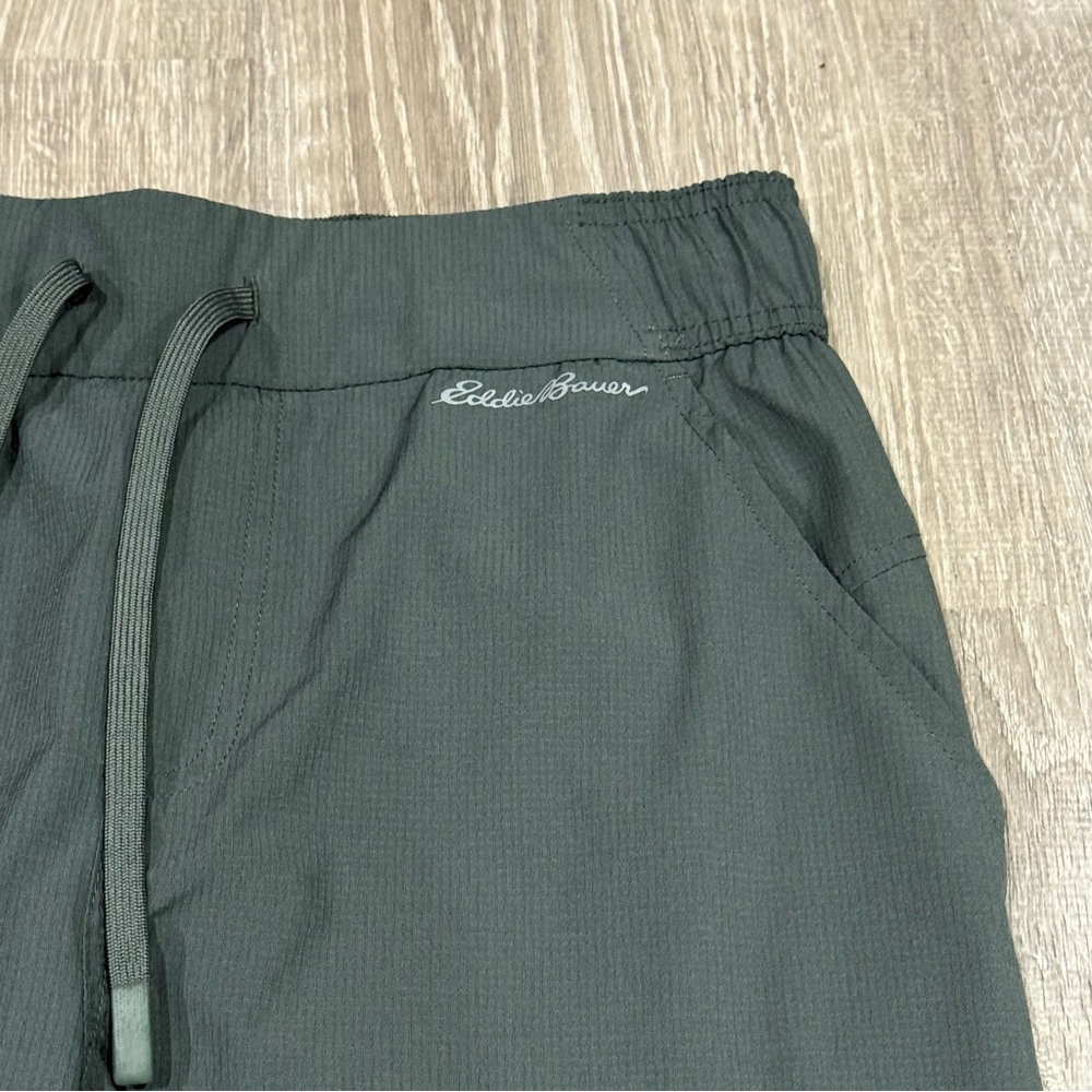 Eddie Bauer Forest Green drawstring Casual Pants Size small